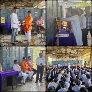 राजे यशवंत मुकणे शासकीय औद्योगिक प्रशिक्षण संस्था (आदिवासी), विक्रमगड येथे दिनांक:-१४/११/२०२४ रोजी आद्य क्रांतीकारक बिरसा मुंडा जयंती  व  पंडित जव्हारलाल नेहरू जयंती साजरी  करण्यात आली.यावेळी प्रमुख पाहुणे म्हणून श्री .नरेश देवल्या मऱ्हाड मुख्यधापक डेंगाचीमेत , मधुकर माळकरी धरवरी ग्रामोन्नती  संस्था अध्यक्ष तसेच प्रमुख वक्ते श्री . संतोष हडबाळ (IMC सदस्य) यांनी  बिरसा मुंडा यांच्या जीवनशैली बद्दल तसेच पंडित जवारलाल  नेहरू यांचे भारतासाठी चे योगदान या विषयावर मार्गदर्शन करण्यात आले .